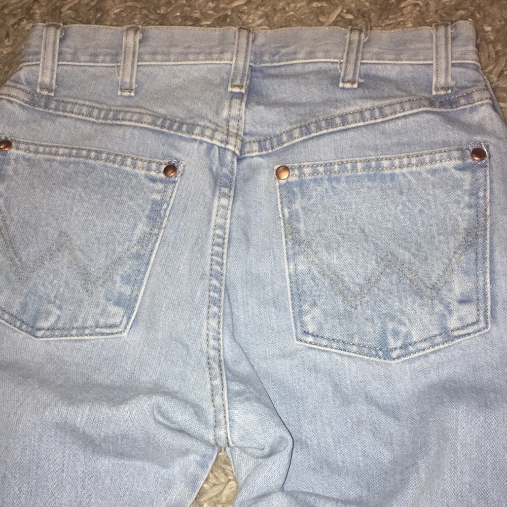 Wrangler high rise straight leg light 5 x 30 jeans - Picture 2 of 5
